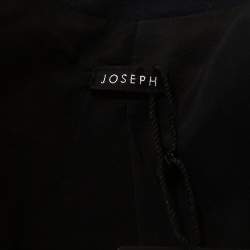 Pre Owned Joseph Navy Blue Wool Tailored Pant Suit S