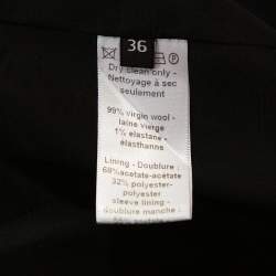 Pre Owned Joseph Navy Blue Wool Tailored Pant Suit S