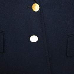 Pre Owned Joseph Navy Blue Wool Tailored Pant Suit S