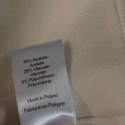 Joseph Cream Double Satin Tai/Ruppert Culottes & Top Set S