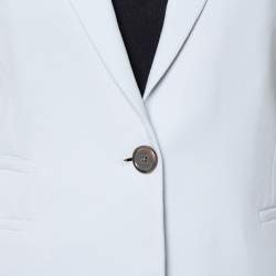 Joseph Powder Blue Stretch Crepe Jazz Blazer M