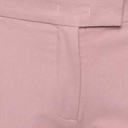 Joseph Blush Pink Stretch Gabardine Queen Cropped Pants S