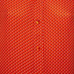 Joseph Orange Printed Silk Long Sleeve Button Front Shirt S