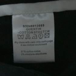 Pre Owned Joseph Green Stretch Cotton Cropped Quentin Pants S