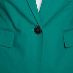 Joseph Green Stretch Cotton Watch Short Blazer S