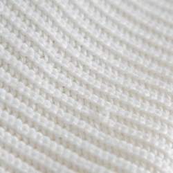 Pre Owned Joseph White Cable Knit Cotton Racer Back Detail Tank Top XS