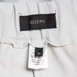 Joseph Grey Stretch Gabardine Leggings S