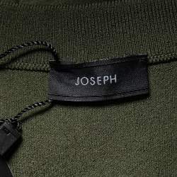 Pre Owned Joseph Military Green Knit Tank Top M