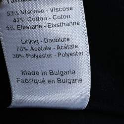 Joseph Black Stretch Gabardine Finley Straight Fit Trousers M