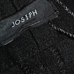 Joseph Black Stretch Gabardine Finley Straight Fit Trousers M