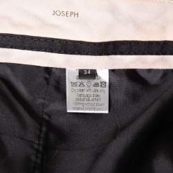 Joseph Blue Stretch Crepe Eliston Pants S