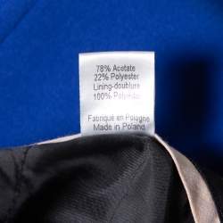 Joseph Blue Stretch Crepe Eliston Pants S