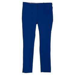 Joseph Blue Stretch Crepe Eliston Pants S