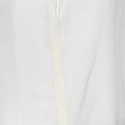 Joseph White Silk Oversized Top M
