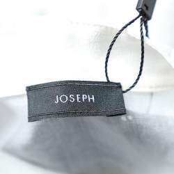 مملوكة مسبقًا تونيك جوزيف قطن وحرير أبيض حافة كبيرة جداً مقاس وسط