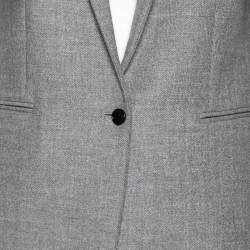 Joseph Grey Wool Melange Will Single Breasted Blazer S