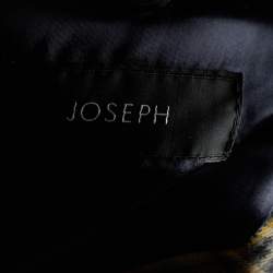 Joseph Grey Gemina Checked Wool Single Breasted Blazer M