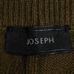 Joseph Khaki Green Mongolian Cashmere Knit Pants L