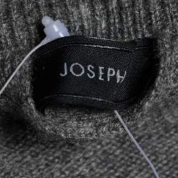 مملوكة مسبقًا Joseph Grey Wool Long Sleeve Dress XL