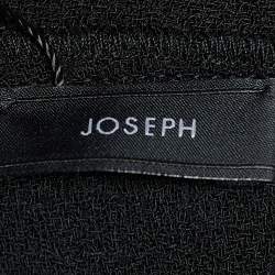 مملوكة مسبقًا Joseph Black Wool Layered Dress M