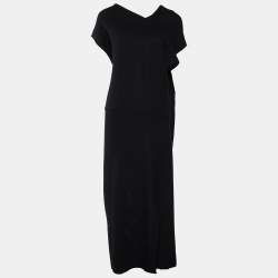 مملوكة مسبقًا Joseph Black Wool Layered Dress M