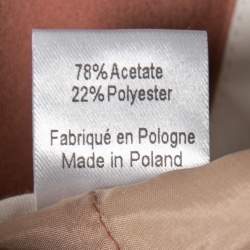 Pre Owned Joseph Nude Stretch Crepe Tailored Trousers M