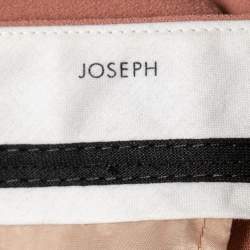 Pre Owned Joseph Nude Stretch Crepe Tailored Trousers M