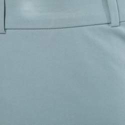 Pre Owned Joseph Powder Blue Cotton Drill Stretch Ferguson Trousers M