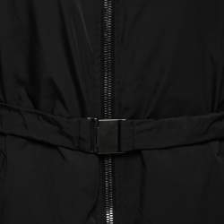 Joseph Black Synthetic Quilted Jacket S