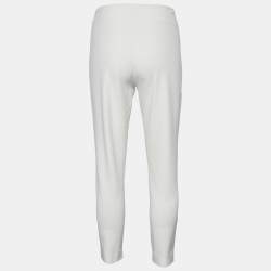 Joseph White Gabardine Stretch New Tony Trousers M