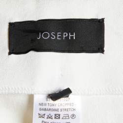 Joseph White Gabardine Stretch New Tony Trousers M