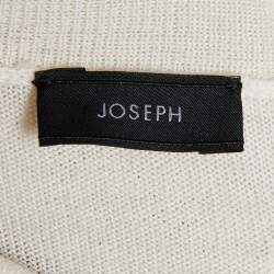Joseph Cream Wool Turtleneck Sweater S