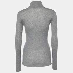 Joseph Grey Cashmere Turtleneck Sweater M