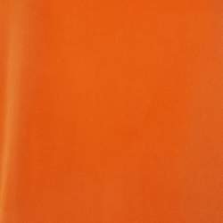 Pre Owned Joseph Orange Silk & Organza Detail Shift Dress M