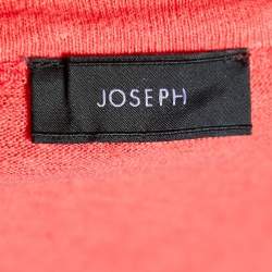 Joseph Pink Linen Knit Pocket Detail Tunic L