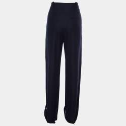Joseph Navy Blue Light Felt Birkeland Trousers S