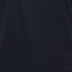 Pre Owned Joseph Black Cotton Knit V-Neck T-Shirt S