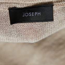 Joseph Beige Fluid Linen Oversized Tunic L