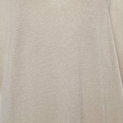 Joseph Beige Fluid Linen Oversized Tunic L