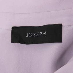 Joseph Purple Silk Pocket Detail Shirt M