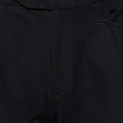 Joseph Black Knit Straight Leg Pants M