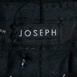 Joseph Black Knit Straight Leg Pants M