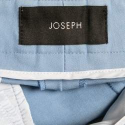Joseph Light Blue Stretch Cotton Tarifa Trousers L