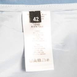 Joseph Light Blue Stretch Cotton Tarifa Trousers L