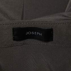 Pre Owned Joseph Grey Silk Dara Blouse M
