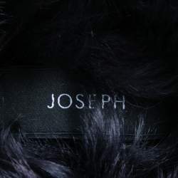 Joseph Grey Fur & Suede New Lucy Toscana Vest XS