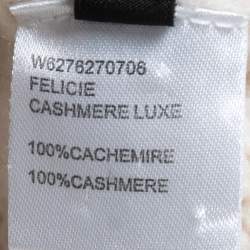 Joseph Cream Cashmere Belted Long Felicie Sweater XS