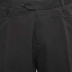 Pre Owned Joseph Black Cotton Trousers L