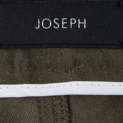 Joseph Olive Green Stretch Denim Boot Cut Pants L