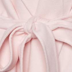 Pre Owned Joseph Pink Wool & Cashmere Cenda Double Face Coat S